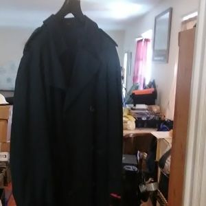 Burberry Blue Trench Coat